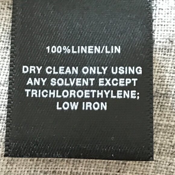 Lafayette 148 100% Linen Blazer Jacket Women 12 Gray Pocket Long Sleeve 17977 - Picture 10 of 10